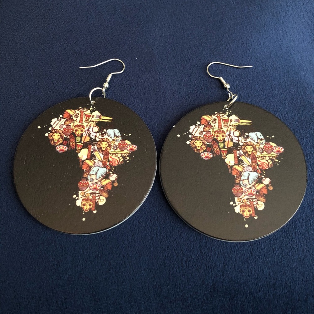 Women’s Ethnic Earrings Africa Juneteenth
